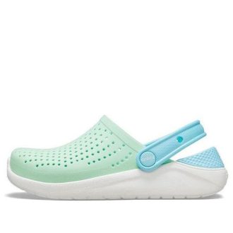 Saboți Crocs (GS) LiteRide „Neo Mint White” 205964-3TM