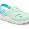 Saboți Crocs (GS) LiteRide „Neo Mint White” 205964-3TM