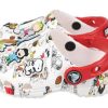 Saboți Crocs (GS) Peanuts Classic „White Red” 208631-94S