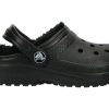 Saboți Crocs (GS) pentru copii, cu căptușeală clasică „Negru” 207010-060