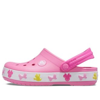 Saboți Crocs (GS) x Disney Mickey și Minnie Mouse „Pink White” 206800-04