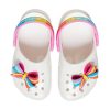 Saboți Crocs (GS) x Jojo Siwa Classic „Fun Lab – Rainbow” 207106-100