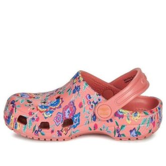 Saboți Crocs (GS) x Liberty London Classic „Pink Multi” 206514-682