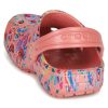 Saboți Crocs (GS) x Liberty London Classic „Pink Multi” 206514-682