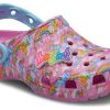 Saboți Crocs (GS) x Lisa Frank Classic „Pink Blue” 208826