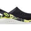 Saboți Crocs LiteRide 2.0 „Negru Galben Neon” 207634-02K