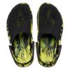 Saboți Crocs LiteRide 2.0 „Negru Galben Neon” 207634-02K