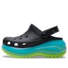 Saboți Crocs Mega Crush „Black Multi” 207988-0C4