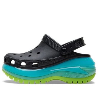 Saboți Crocs Mega Crush „Black Multi” 207988-0C4