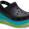 Saboți Crocs Mega Crush „Black Multi” 207988-0C4