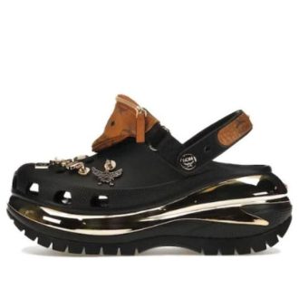 Saboți Crocs Mega Crush „Black Tan” 209357-001