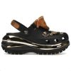 Saboți Crocs Mega Crush „Black Tan” 209357-001