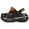 Saboți Crocs Mega Crush „Black Tan” 209357-001
