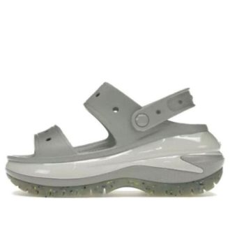 Saboți Crocs Mega Crush „Gri deschis” 207989-007