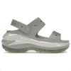 Saboți Crocs Mega Crush „Gri deschis” 207989-007