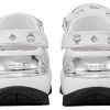 Saboți Crocs Mega Crush „White Silver” 209357-100