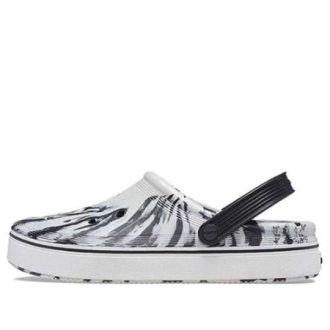 Saboți Crocs Off Court „Marble White Black” 208601-066