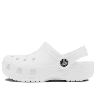 Saboți Crocs (PS) Classic „Albi” 206990-03