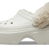 Saboți Crocs Stomp Lined „Albi” 208546-160