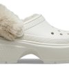 Saboți Crocs Stomp Lined „Albi” 208546-160