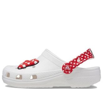 Saboți Crocs (TD) Crocs x Disney Minnie Mouse Classic „White Red” 208710-119
