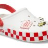 Saboți Crocs Toy Story Pizza Planet Off Court „White Red” 209816-100