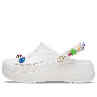 Saboți Crocs (WMNS) Baya Midsummer Platform „White Pink” 210091-1LI