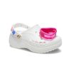 Saboți Crocs (WMNS) Baya Midsummer Platform „White Pink” 210091-1LI