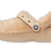 Saboți Crocs (WMNS) Classic Fur Sure „Chai” 207303-212