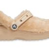 Saboți Crocs (WMNS) Classic Fur Sure „Chai” 207303-212