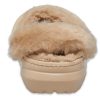 Saboți Crocs (WMNS) Classic Fur Sure „Chai” 207303-212