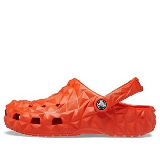 Saboți Crocs (WMNS) Classic Geometric „Orange” 209563-84J