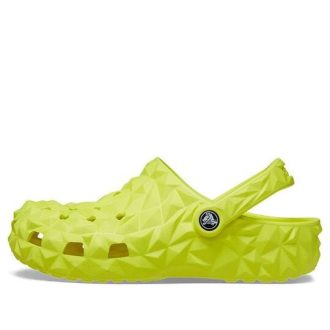 Saboți Crocs (WMNS) Classic Geometric „Verde” 209563-76M