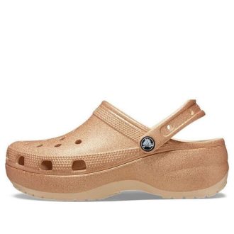 Saboți Crocs (WMNS) Classic Glitter „Orange” 207241-2DS