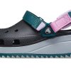 Saboți Crocs (WMNS) Classic Hiker Clog „Black Gey Teal” 206772-988