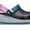 Saboți Crocs (WMNS) Classic Hiker Clog „Black Gey Teal” 206772-988