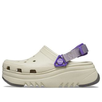 Saboți Crocs (WMNS) Classic Hiker Xscape Croslite „Beige Purple” 208365-2CF