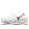 Saboți Crocs (WMNS) Classic Platform Americana Paisley „Albi” 207337-94S