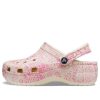 Saboți Crocs (WMNS) Classic Platform Snake Print „Roz” 207328-2Y3