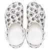 Saboți Crocs (WMNS) Classic Skull Print „White Black” 208993-103