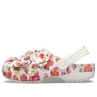Saboți Crocs (WMNS) Classic Timeless Clash Roses „White Rose” 205380-97E