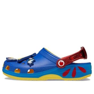 Saboți Crocs (WMNS) Snow White Classic „Blue Yellow Red” 209483-769