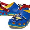 Saboți Crocs (WMNS) Snow White Classic „Blue Yellow Red” 209483-769