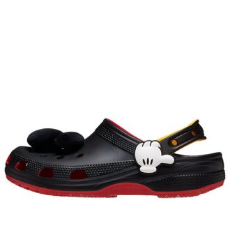 Saboți Crocs (WMNS) x Mickey Mouse Classic „Black Red” 209895-8C1