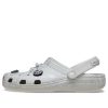 Saboți Crocs x Futura Laboratories Classic „Pearl White” 209622-101