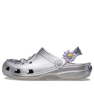 Saboți Crocs x Kenny Scharf Classic „Silver” 209487-040