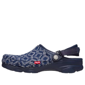 Saboți Crocs x Levi’s Sashiko Classic All-Terrain „Dark Wash” 208917-410