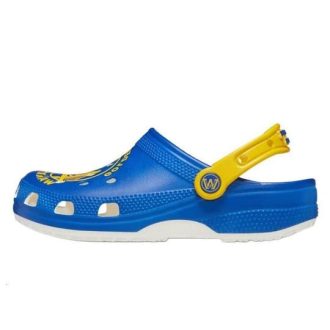 Saboți Crocs x NBA Golden State Warriors Classic „Albastru Galben” 209443-100