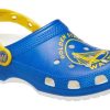 Saboți Crocs x NBA Golden State Warriors Classic „Albastru Galben” 209443-100