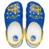 Saboți Crocs x NBA Golden State Warriors Classic „Albastru Galben” 209443-100